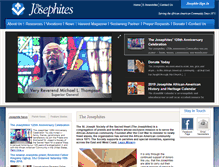 Tablet Screenshot of josephites.org